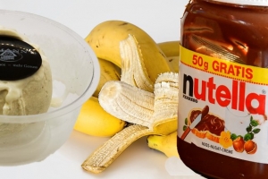 Sorbetglace Banane-Nutella